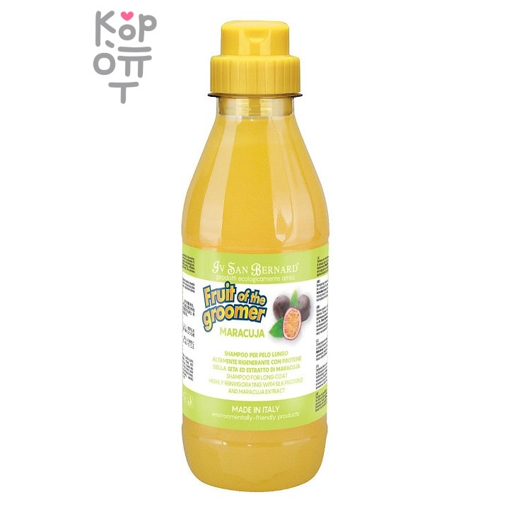ISB Fruit of the Groomer Maracuja шампунь для длинной шерсти с протеинами 500 мл