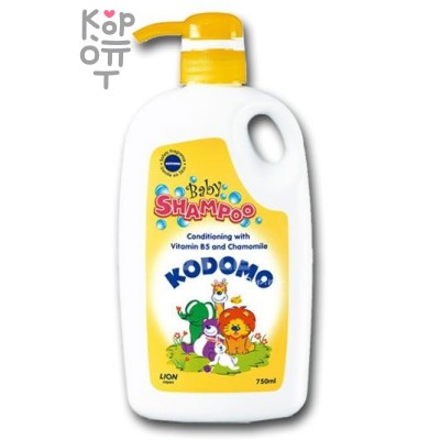 LION Kodomo - Шампунь+кондиционер для детей 750 мл