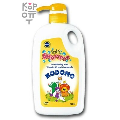 LION Kodomo - Шампунь+кондиционер для детей 750 мл