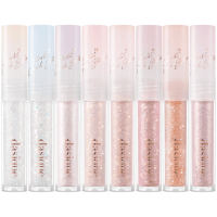 Dasique Starlit Jewel Liquid Glitter 05 Light Peach - Жидкий глиттер для век в персиковом оттенке 1,8 г