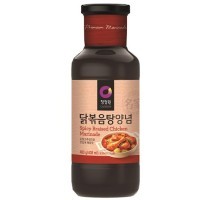 Daesang Spicy Braised Chicken Marinade - Острый маринад для курицы, пластиковая бутылка