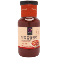 Daesang Spicy Braised Chicken Marinade - Острый маринад для курицы, пластиковая бутылка