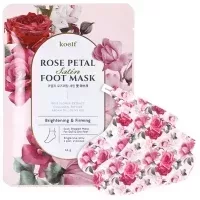 Koelf Rose Petal Satin Leg Mask  - Маски-носочки для ног с экстрактом розы 16гр.