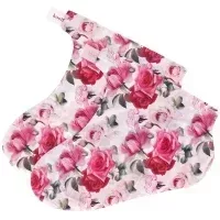 Koelf Rose Petal Satin Leg Mask  - Маски-носочки для ног с экстрактом розы 16гр.