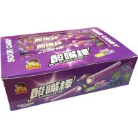 Жевательная конфета тянучка Suan Foods Yogurt Кислая помадка с витамином С, со вкусом и соком Манго