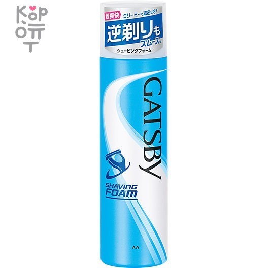 Mandom Gatsby Shaving Foam - Охлаждающая пена для бритья с экстрактом ромашки, 190гр. , купить с доставкой на дом фото 1 — Корейские товары для всей семьи(КорОпт)