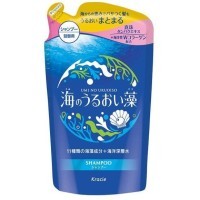 Kracie Umi no Uruoiso Algae Moisturizing Care Shampoo - Шампунь увлажняющий с экстрактами морских водорослей