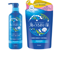 Kracie Umi no Uruoiso Algae Moisturizing Care Shampoo - Шампунь увлажняющий с экстрактами морских водорослей