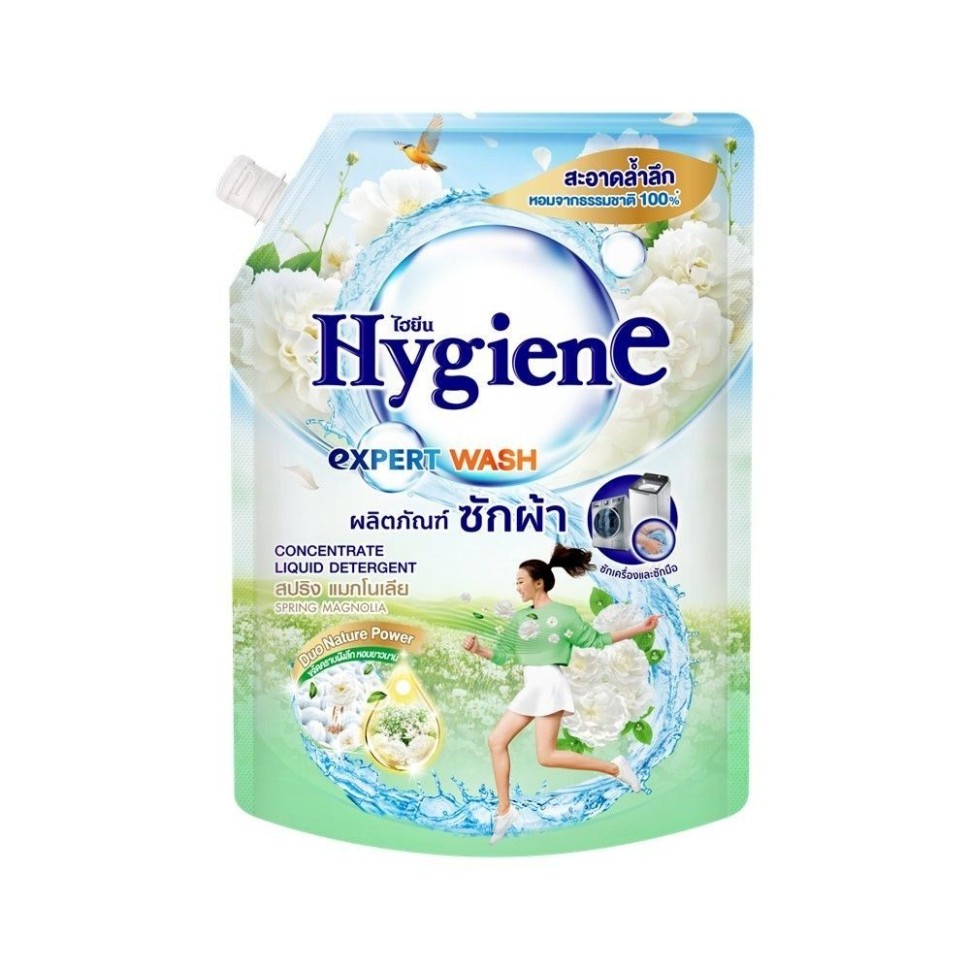 HYGIENE Expert Wash Concentrated Liquid Detergent Spring Magnolia — Концентрированный гель для стирки, 1400 мл