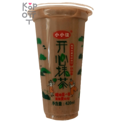 Напиток со вкусом матчи Xiaoxiaojia Milk Tea Matcha, 420мл.