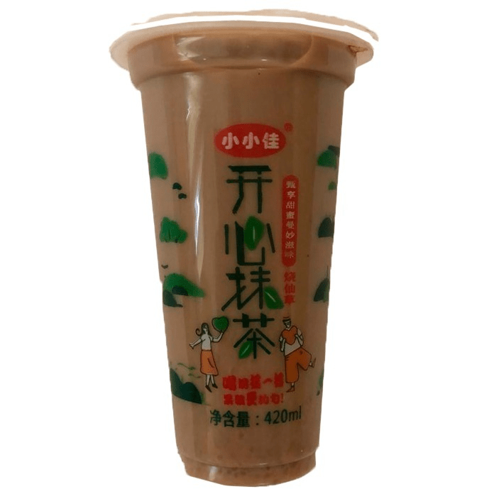 Напиток со вкусом матчи Xiaoxiaojia Milk Tea Matcha, 420мл.