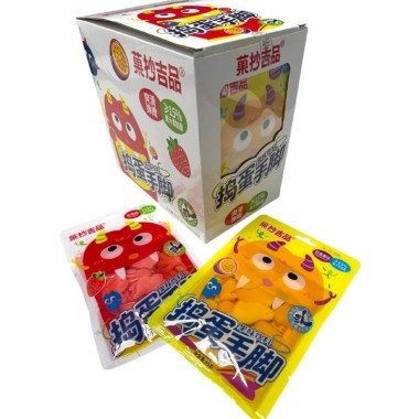 Желе фруктовое Монстрики, со вкусом Клубники и Маракуйи &mdash; Корейские товары для всей семьи(КорОпт)