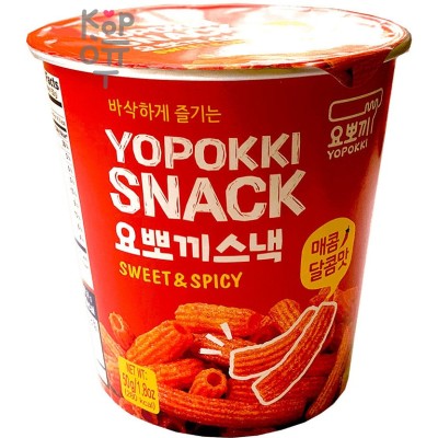 Снэк YOPOKKI остро-сладкий вкус "YOPOKKI SNACK SWEET&amp;SPICY" 50гр.