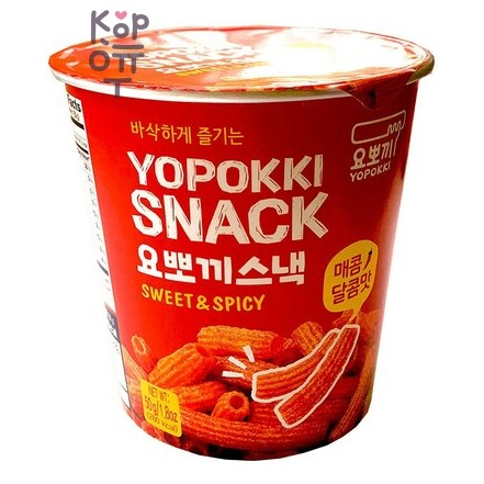 YOPOKKI SNACK SWEET&SPICY — Снэк YOPOKKI остро-сладкий вкус, 50 г