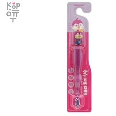 Зубная щетка &quot;Pororo&quot; для детей от 3 лет (&quot;Птенчик&quot;, мягкая) — Корейские товары для всей семьи(КорОпт)