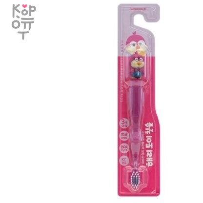 Зубная щетка "Pororo" для детей от 3 лет ("Птенчик", мягкая), купить с доставкой на дом фото 1 — Корейские товары для всей семьи(КорОпт)