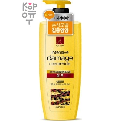 Elastine Intensive Damage Shampoo - Шампунь для интенсивного восстановления поврежденных волос 680мл