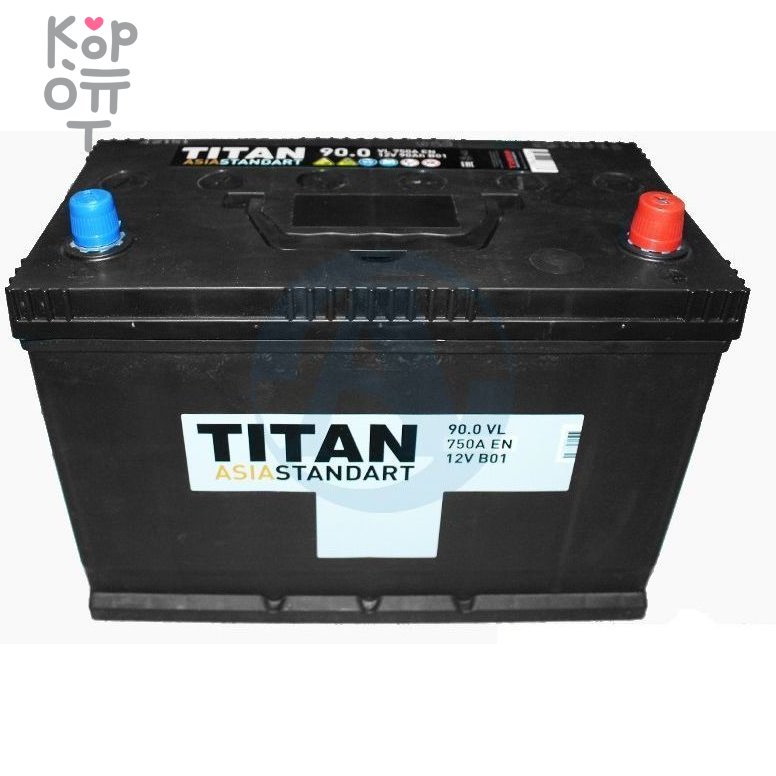 Аккумулятор TUBOR ASIA STANDART 6СТ-90.0 VL B01, 90A, D31 ( L )