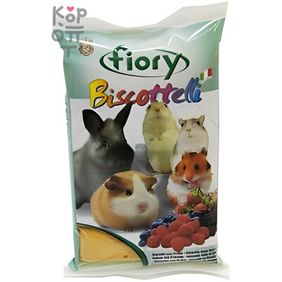 FIORY бисквиты для грызунов Biscottelli с ягодами 35 г