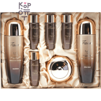 Daandan Bit Advanced Snail Skin Care Set - Набор для комплексного ухода за кожей лица с муцином улитки (тонер, эмульсия, эссенция, крем для лица, крем для глаз)