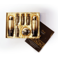 Daandan Bit Advanced Snail Skin Care Set - Набор для комплексного ухода за кожей лица с муцином улитки (тонер, эмульсия, эссенция, крем для лица, крем для глаз)