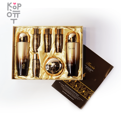 Daandan Bit Advanced Snail Skin Care Set - Набор для комплексного ухода за кожей лица с муцином улитки (тонер, эмульсия, эссенция, крем для лица, крем для глаз)