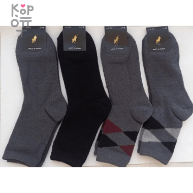 Носочки мужские высокие &quot;пенка&quot;, ассорти, Размер 41-44 — Корейские товары для всей семьи(КорОпт)