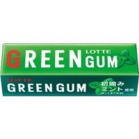 LOTTE Chewing Gum Green Gum - Жевательная резинка ГринГам 32гр., в упаковке 15 пачек