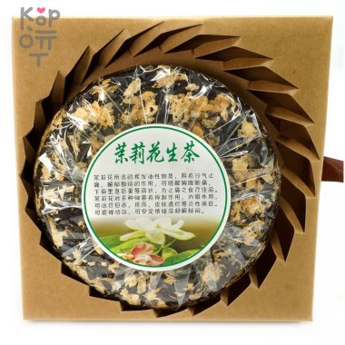 Цветочный чай &quot;Здоровье и Красота&quot; в подарочной упаковке - Лепестки Жасмина, 200гр. — Корейские товары для всей семьи(КорОпт)