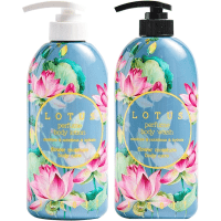 Jigott Lotus Perfume Body Wash - Парфюмированный гель для душа Лотос 750мл.
