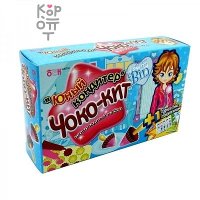 Haitai Diy Choco Kit Шоколадный набор печенья ​Юный кондитер Чоко-кит 38,3гр.