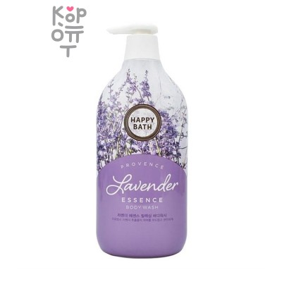 Happy Bath Flore Lavender Garden Body Wash - Парфюмированный гель для душа «Лавандовый сад» 900мл