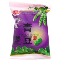 Peas Green Beans Cumin - Закуски Dong Guoqing, небольшие упаковки сушеного зеленого горошка, вкус тмина, 16гр.