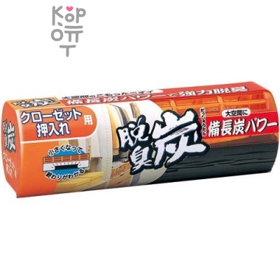 ST "DASHU - TAN" Deodorizing Charcoal for Closet  - Желеобразный дезодорант с древесным углем Бинчотан для комодов и ящиков для одежды 300гр.