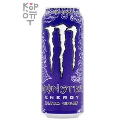 Monster Energy Ultra Violet ZERO — Напиток, ж/б 500 мл 1×12, шт