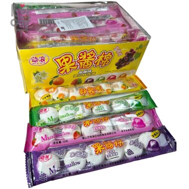 Маршмеллоу Dong Lang Сэндвич с наполнением фруктовым соком &mdash; Корейские товары для всей семьи(КорОпт)