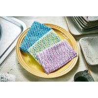 SB CLEAN&CLEAR - Скраббер для мытья посуды №375 Well-Clean - 15см*13см., мягкая