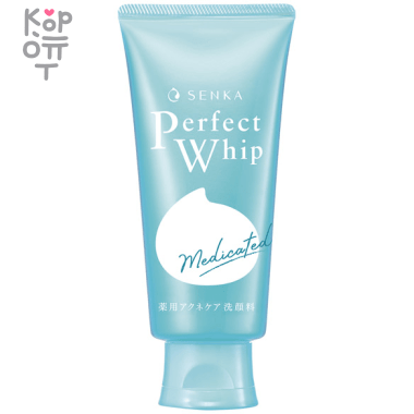 SHISEIDO SENKA Perfect Whip Acne Care - Пенка для умывания мягко предотвращает угревую сыпь, 120гр. — Корейские товары для всей семьи(КорОпт)