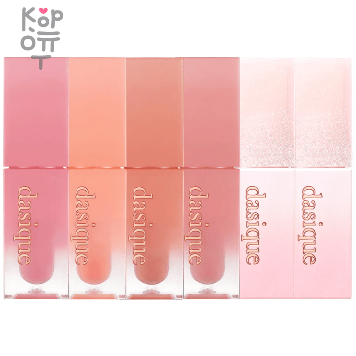 Dasique Juicy Dewy Tint - Увлажняющий сияющий тинт для губ 3,5гр. Губы Dasique Juicy Dewy Tint — линейка с выбором вариантов: вишня и персик. В КорОпт можно подобрать свежие приходы азиатской косметики с хорошим остаточным сроком годности и собрать заявку по средствам регулярного ухода.