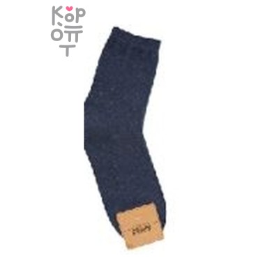 Kikiya Socks - Носки женские высокие, темно-синие, размер 23-25, т.синий