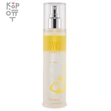 Deoproce Yuja Vita Care 10 Oil Toner - Остветляющий тонер, 120мл. — Корейские товары для всей семьи(КорОпт)