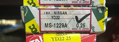 Вкладыш коренной M1050A / MS-1229A STD YD22 NDC