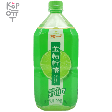 Напиток UNIF Lemon and Kumquat Tea - Зеленый чай с лимоном и кумкватом, 1л. — Корейские товары для всей семьи(КорОпт)