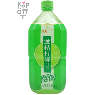 Напиток UNIF Lemon and Kumquat Tea - Зеленый чай с лимоном и кумкватом, 1л.