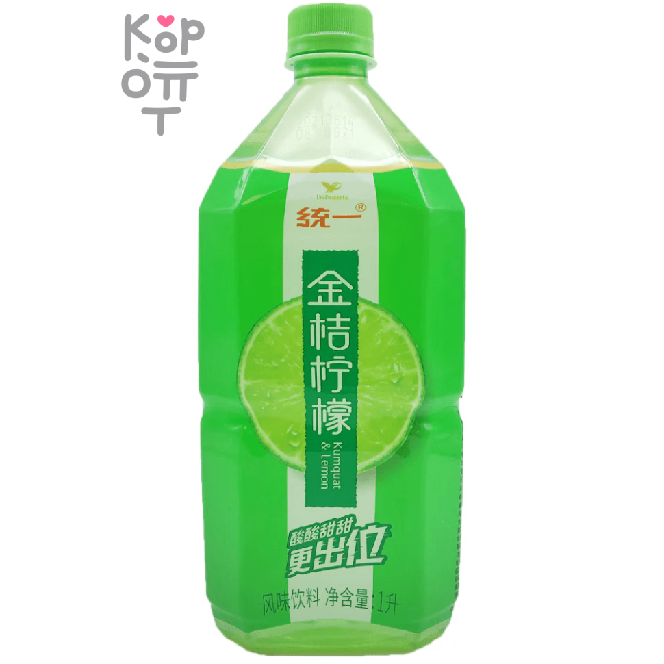 Напиток UNIF Lemon and Kumquat Tea - Зеленый чай с лимоном и кумкватом, 1л.