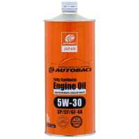 AUTOBACS Fully Synthetic ENGINE OIL 5W30 SP/GF-6A - Синтетическое моторное масло