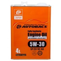 AUTOBACS Fully Synthetic ENGINE OIL 5W30 SP/GF-6A - Синтетическое моторное масло