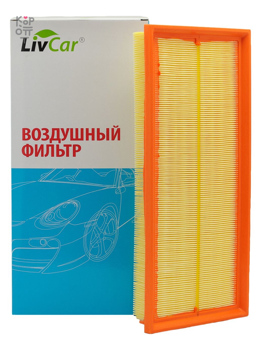 LIVCAR AIR FILTER LCQ0101A — Фильтр воздушный