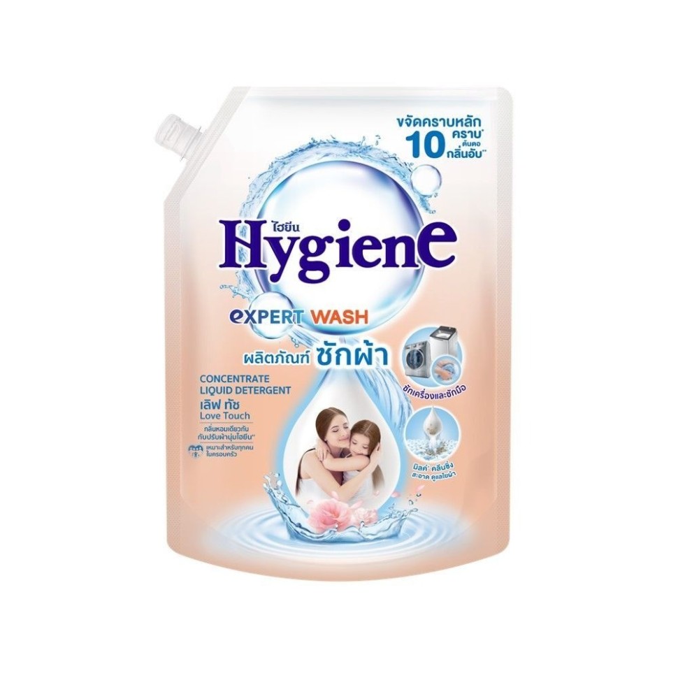 HYGIENE Expert Wash Concentrated Liquid Detergent Love Touch — Концентрированный гель для стирки, 1400 мл
