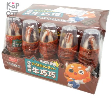 Конфеты Bomeile Ice Cream Candy - Мороженное взрывашка со вкусом молочного шоколада — Корейские товары для всей семьи(КорОпт)